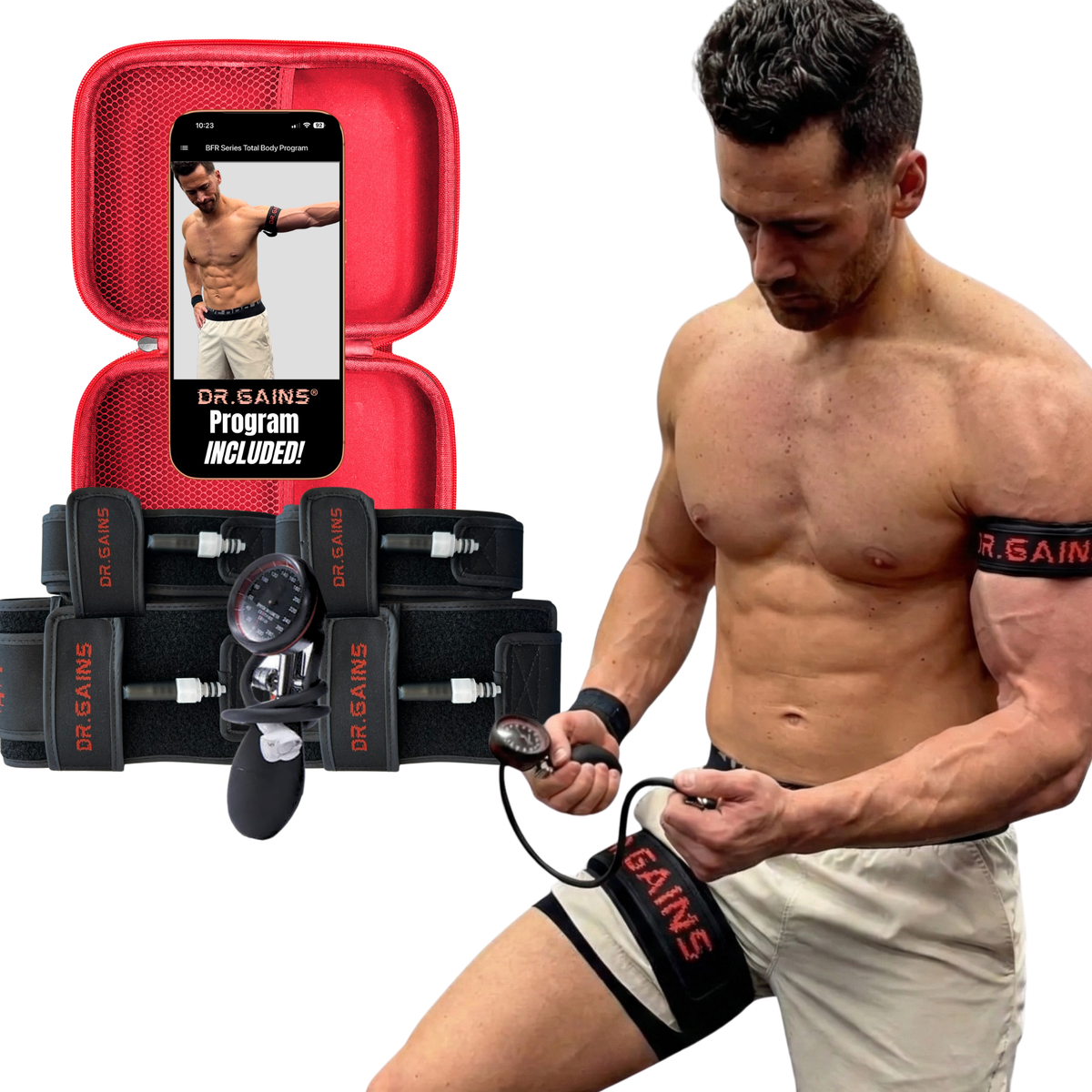 Dr. Gains BFR Pro 2.0 full set